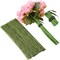 600 Pieces 18-Gauge Green Floral Wire – 16 Inch Paper-Wrapped Stems for DIY Crafts, Christmas Garlands, and Flower Arrangements, Dark Green